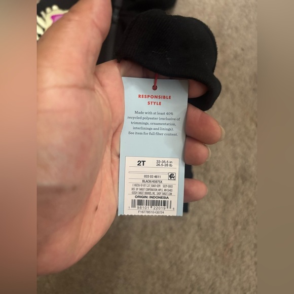 Toddler Boys' Glow In the Dark Dino Halloween Zip-Up Sweatshirt - Cat &
Jack 2T - Picture 4 of 8